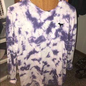 Tie dye Victoria’s Secret sweatshirt